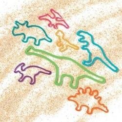 Animal Rubber Bands Dinosaur Shaped Set Made in Japan