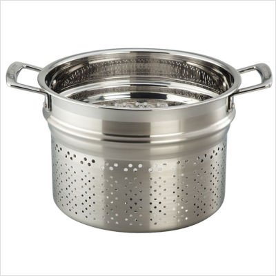 Check out sale price for Le Creuset Tri-Ply Stainless Steel Pasta Insert For 7.5 quart Stockpot. Free Shipping.
