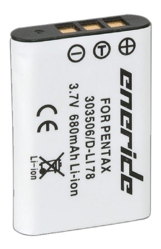 Eneride E Pen D-LI 78 Lithium-Ionen-Akku (680 mAh, 3,7 Volt) f&uuml;r Pentax Optio M 60/Ricoh C Preisvergleich