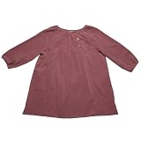 Pink Corduroy Side Button Girls Dress by Bon Bon