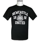 Newcastle United FC. Mens Black T-Shirt - Medium