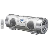 JVC RVNB20W MP3 CD Boombox with iPod Link