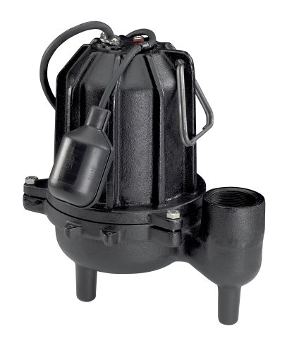 Wayne CSE50T 1/2 HP 7,680 GPH Cast Iron Submersible Sewage Pump