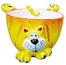 ZooBuds Cat Hand Painted Ice Cream or Cereal Bowl