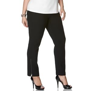 Buy Alfani Plus Size Pants, Ankle Zip by Alfani