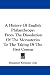 A History of English Philanthropy: From the Dissolution of the Monasteries to the Taking of the First Census