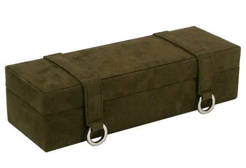 Wolf Designs 328176 Primrose Suede Leather Jewel Case