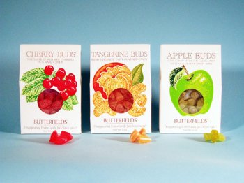 Butterfields 9 oz. Assortment - Apple, Tangerine and Cherry Buds by Sweet Concepts, Inc.