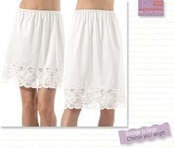 Classic Half Slip in 18" & 24" Length - Antistatic Non-Cling Fabric