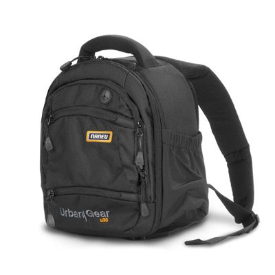 Detail image Naneu Pro U30BK Naneu Pro Urbangear U-30 Mini Black Urban Style SLR Camera Backpack