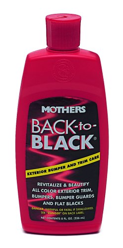 Mothers 6108 Back To Black Bumper and Trim Dressing. 8 oz.