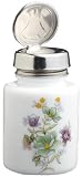 Menda 35390 Glass Floral Dispensing Bottle 4 OZ With Stainless Steel One-Touch Pump