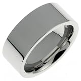 Schumann Design Edelstahlkollektion Uniring 9mm flach Edelstahl Rg 62 100109001001-062