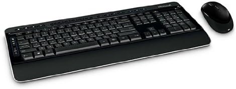 Microsoft Desktop 3000 Wireless Keyboard and Mouse Set (Black)