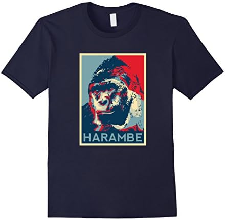 Men's Harambes T-SHIRT Medium Navy