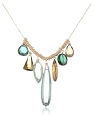 Dana Kellin Multi-Stone Charm Necklace, 29.88"