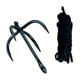 Folding Grappling Hook With Rope