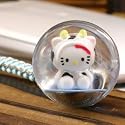 Sanrio Hello Kitty Costumed Chinese Zodiac Sign in Water Ball Cell Phone Strap (Ox) ***Free Domestic Standard Shipping For This Item!***