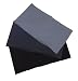 3-pack hBand cool earth-tone stretchy headbands (black, navy, light gray) for yoga, exercise, sports or any activities by Absolute Yogi