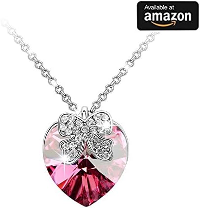 "Lovely Butterfly"Swarovski Crystal Elements Pendant Necklace Diamond Austrian Crystals Butterfly Jewelry