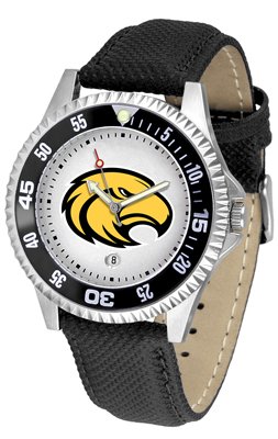 Southern Miss Golden Eagles USM NCAA Mens Leather Wrist Watch