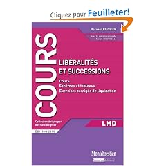 Lib�ralit�s et successions