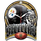 Pittsburgh Steelers Wall Clock - High Definition