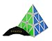D-FantiX Shengshou Pyraminx Pyramid Speed Cube Puzzles White