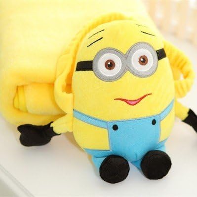 Despicable Me Two Eyes Smiling Pillow, Cushion, Blanket, Birthday Gifts