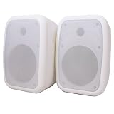New Indoor or Outdoor Weatherproof HD Mountable White Speakers with 6.5 Woofers TS6ODW