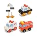 Wooden Stacking Emergency Vehicles by Melissa & Doug