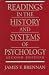 Readings in the History and Systems of Psychology (2nd Edition)