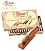 Gourmet Food : Asbach Uralt Brandy Filled Chocolates with Sugar Crust, 60 Dark Chocolate Bottle in Large Gift Box - 750g/26.5oz