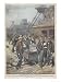 After a Secret Ballot British Miners Decide to Go on Strike Art Giclee Poster Print by Achille Beltrame, 12x16