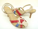 Pink Studio Felicity Multi Color Sandals