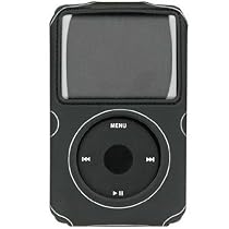 iPod Video Silicone Case Cover Includes Screen Protector and Armband Fits 30GB/60GB/80G/30G/60G/80G 5G/5.5G/6G Classic 80GB 160GB (More Colors Available)