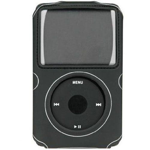 iPod Video Silicone Case Cover Includes Screen Protector and Armband Fits 30GB/60GB/80G/30G/60G/80G 5G/5.5G/6G Classic 80GB 160GB (More Colors Available)