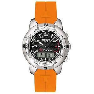 Tissot T-Touch Men's T-Touch Titanium Orange Watch
