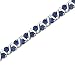 Search : Always Glamorous: Round Shape Blue Sapphire Gemstone Bracelet in Sterling Silver Free Shipping