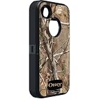 Otterbox Defender Realtree Series Hybrid Case & Holster for iPhone 4 & 4S  - Retail Packaging - Black/AP Camo Pattern