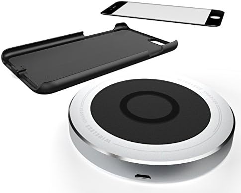 Qi Wireless Charger for iPhone 6 / 6s (4.7") - Includes Qi Wireless Charging Pad, Receiver Case &amp; Bonus Tempered Glass Screen Protector for Full Protection [Lifetime Guarantee]