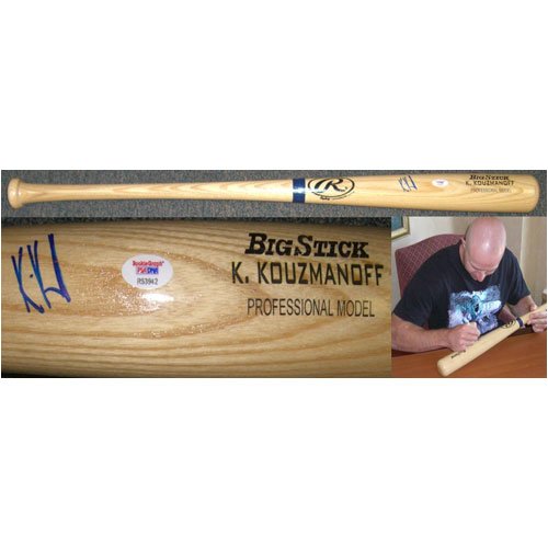 Kevin Kouzmanoff (San Diego Padres) Autographed Official Pro Model Baseball Bat (PSA/DNA COA)