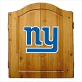NFL Team Logo Complete Dart Cabinet Set Team: New York Giants