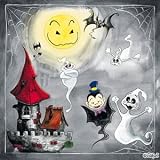 Packung Servietten Gespenster und Vampire SA 892151 - 