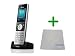 Yealink W56H Cordless IP DECT Phone - for use with Yealink BaseStation W60b, W60p, W41p, RT30 System | Global Teck Microfiber Cloth Included
