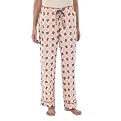 Gilligan & O'Malley&reg; Woven Sleep Pant - Pink/ Brown Print