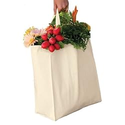 Port Authority 100% Organic Cotton Grocery Tote