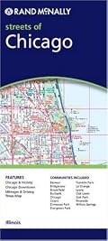 Rand McNally Streets of Chicago (Rand McNally Folded Map: Cities)
