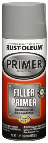 Rust-Oleum 249279 Automotive 11-Ounce Filler Primer Spray Paint, Gray