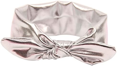 Binmer(TM)Baby Rabbit Design Girls Headband Children Hairband Kids Head Wraps (Silver)